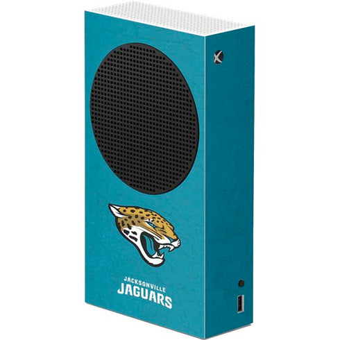 NFL Jacksonville Jaguars Distressed Xbox Series S Console Skin